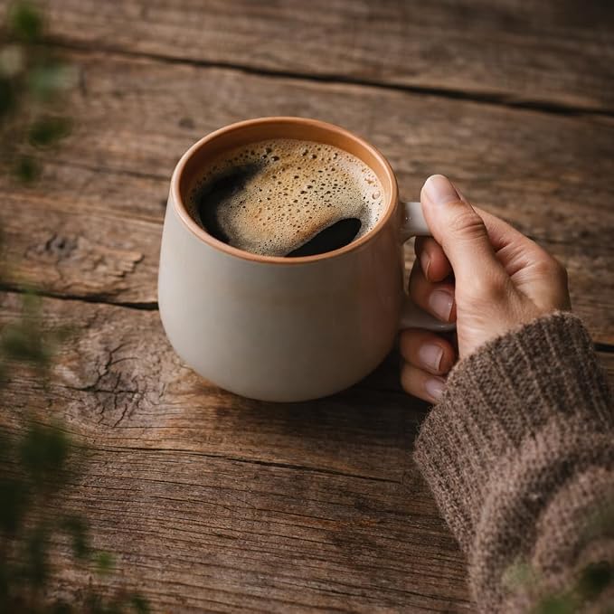 Ava Nord Ceramic Coffee Mugs Set of 4 | 12 oz Stoneware Coffee Cups | Lead-Free - Image 10