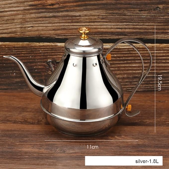 Stainless Steel Coffee Kettle - Image 4