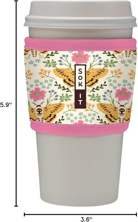 Sok It HotSok Coffee & Tea Reusable Insulated Neoprene Cup Sleeve - Image 7