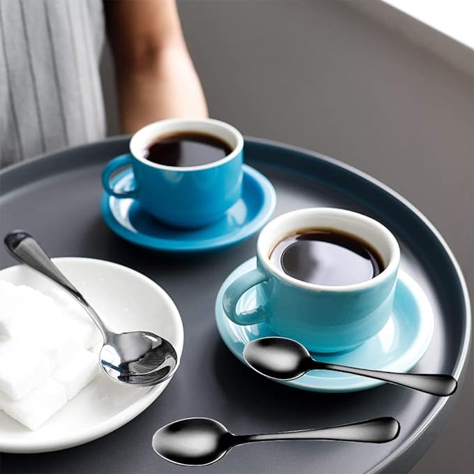 Demitasse Espresso Spoons, Mini Coffee Spoon, Stainless Steel Small Spoons - Image 7