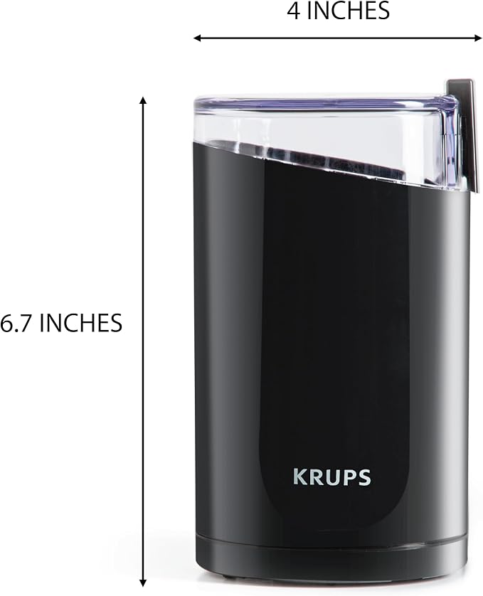 KRUPS Precision Electric Coffee Grinders, 3 oz Capacity, 200W Motor, Stainless - Image 6