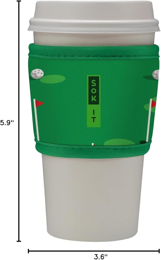 Sok It HotSok Coffee & Tea Reusable Insulated Neoprene Cup Sleeve - Image 7