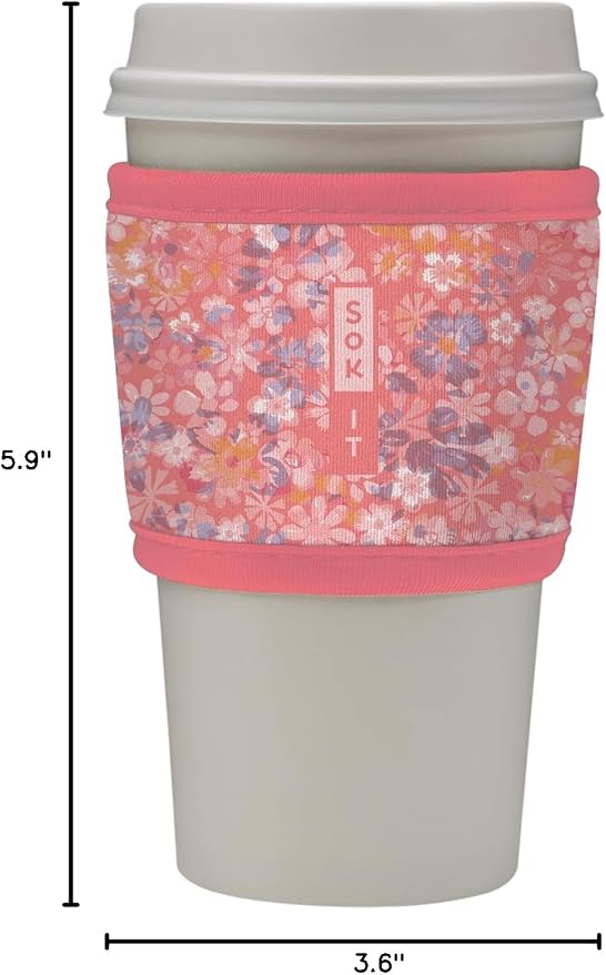 Sok It HotSok Coffee & Tea Reusable Insulated Neoprene Cup Sleeve - Image 7