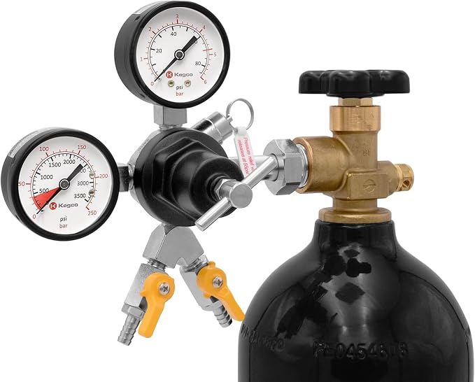 Commercial Grade Dual Gauge Two Product Nitrogen Regulator - Image 9