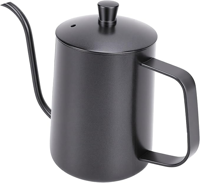 POCREATION Gooseneck Coffee Kettle Pour Over Coffee Kettle 600ml Stainless Steel - Image 9