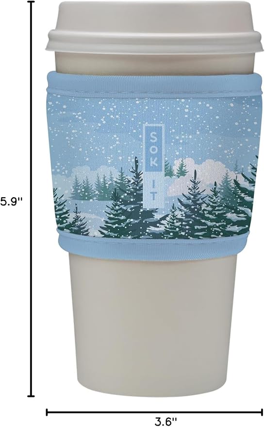 Sok It HotSok Coffee & Tea Reusable Insulated Neoprene Cup Sleeve - Image 7