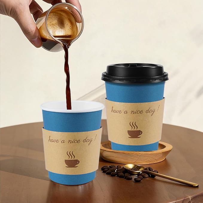 Clawsoff 100 Pack 10 oz Coffee Cups - Image 6