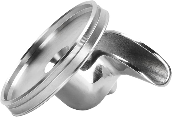 54mm Portafilter Adapter Bottomless Naked Conversion Tool Dual Spout Stainless - Image 9