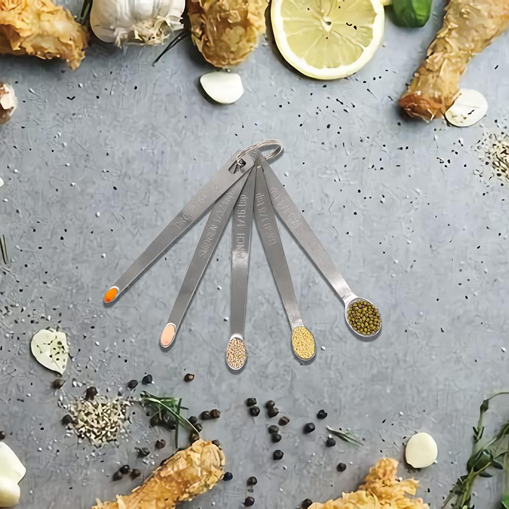 1PCS 1/6 Teaspoon(1/6tsp, 0.83ml) Single Tiny Measuring Spoon, Small Individual Stainless Steel Measure Spoons Only