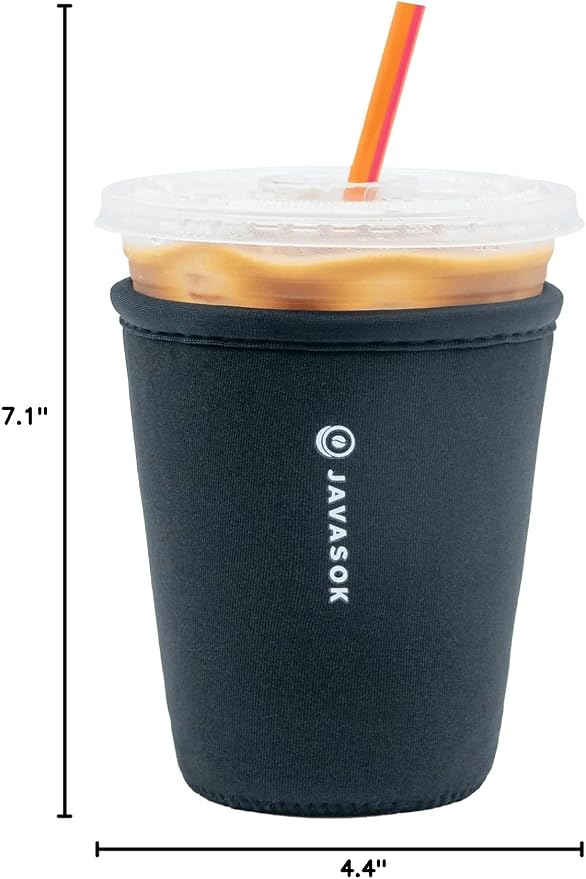 Sok It JavaSok Iced Coffee & Cold Soda Insulated Neoprene Cup Sleeve - Image 7