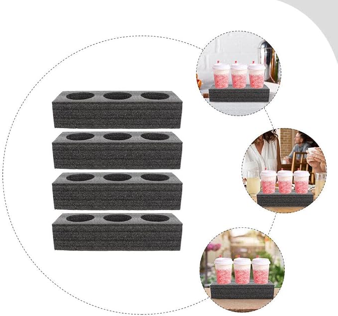 GANAZONO Outdoor Cup Tray Beverage Packing Box Cup Holder Carrier Drink - Image 9