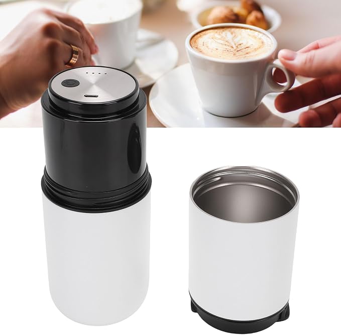 banapoy Portable Coffee Maker Machine, 350ml Travel All in One Coffee Bean - Image 9