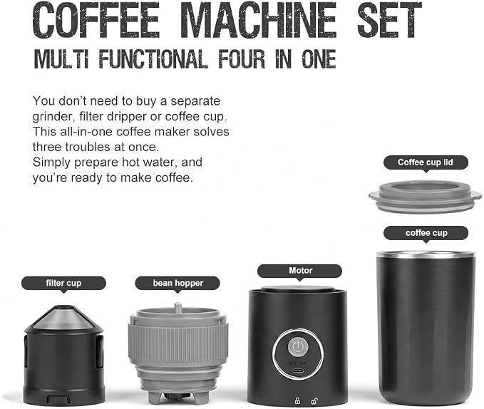Portable All-in-One American Coffee Maker - Image 9
