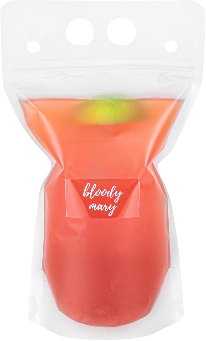 Restaurantware Label Tek 1.9 x 1 Inch Bloody Mary Juice Bottle Labels 100 - Image 9