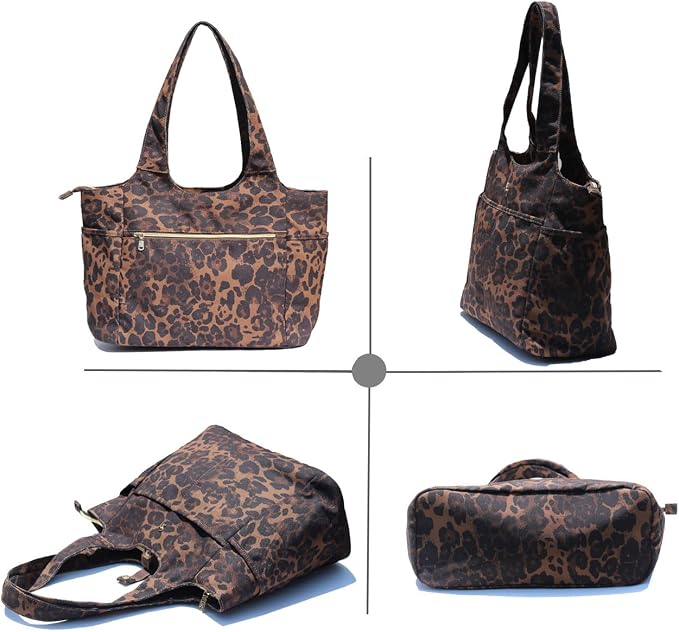 ESVAN Yoga Tote Bag Mat bag Women Shoulder Bags Carryall Tote - Image 7