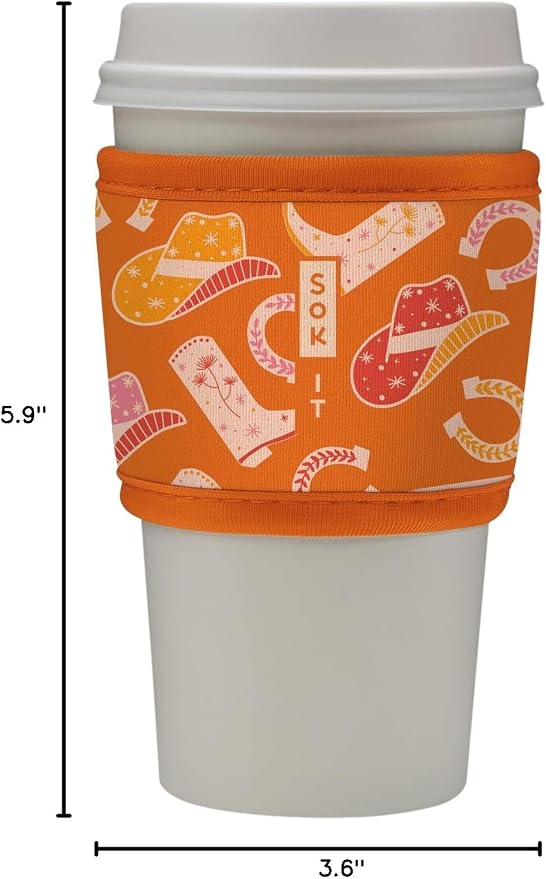 Sok It HotSok Coffee & Tea Reusable Insulated Neoprene Cup Sleeve - Image 7