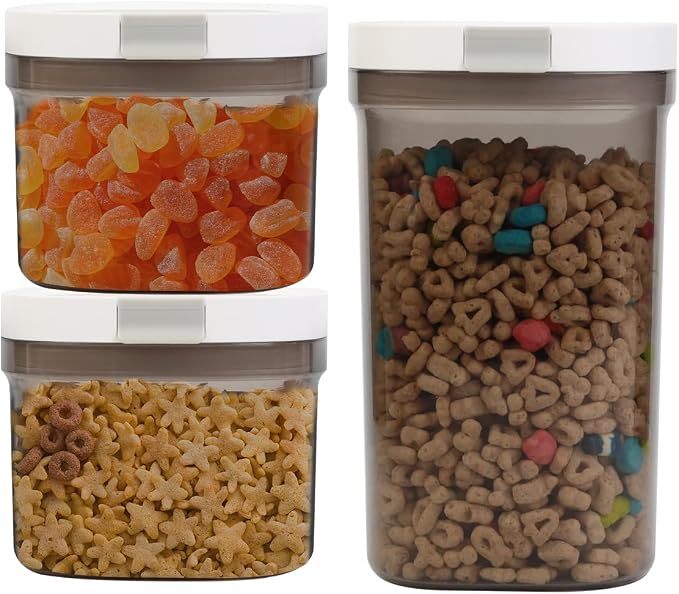 LANGMINGDE 3 Piece Airtight Kitchen Storage Canisters Set, Coffee and Dry Food - Image 9