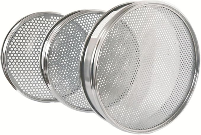 Coffee Bean Grading Sieve, Stainless Steel Round Hole Bean Sifter, - Image 8