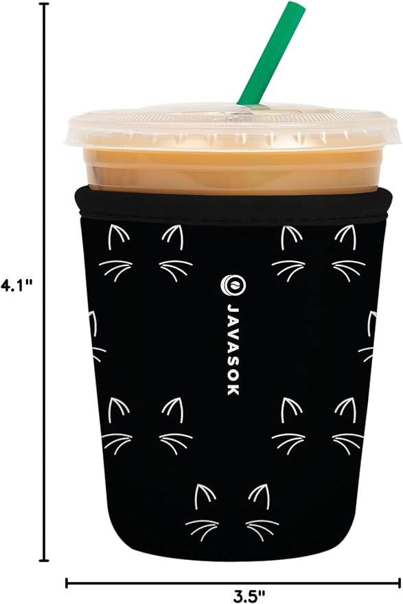Sok It JavaSok Iced Coffee & Cold Soda Insulated Neoprene Cup Sleeve - Image 8