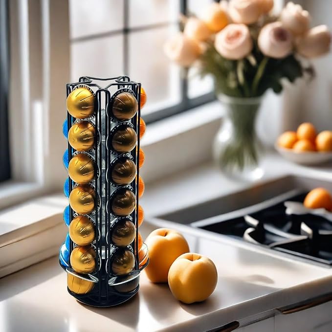 Miuly Coffee Capsule Holder For Nespresso Vertuoline, Coffee Capsule Stands - Image 7