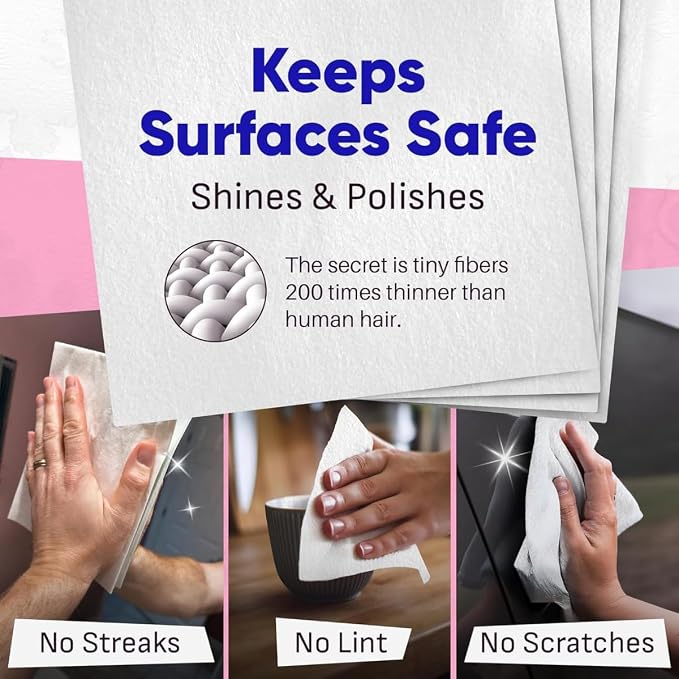 Zezo Fiber Miracle Cleaning and Polishing Cloth By Kaywos) - Image 8