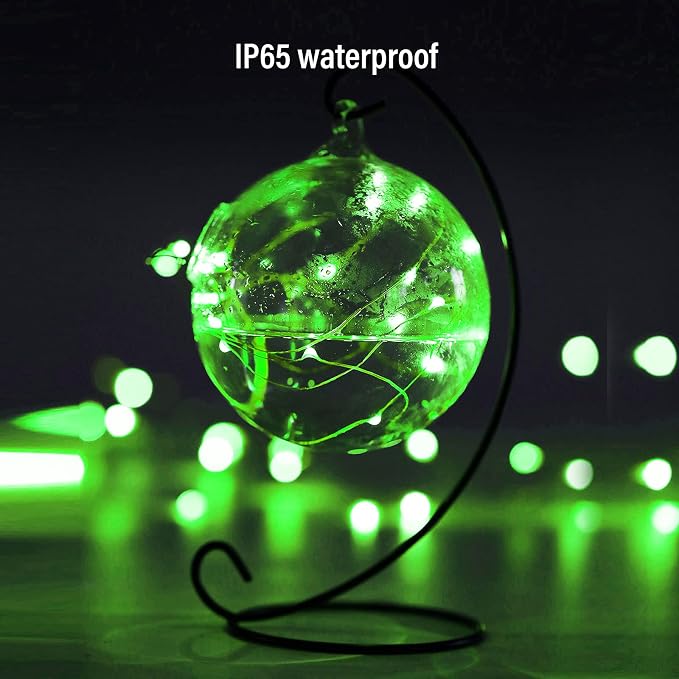 Ariceleo Mini St. Patrick's Day Fairy Lights Battery Operate, 2 Pack Copper - Image 7