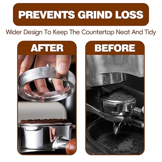 Magnetic Stainless Steel Espresso Dosing Funnel Compatible - Image 6