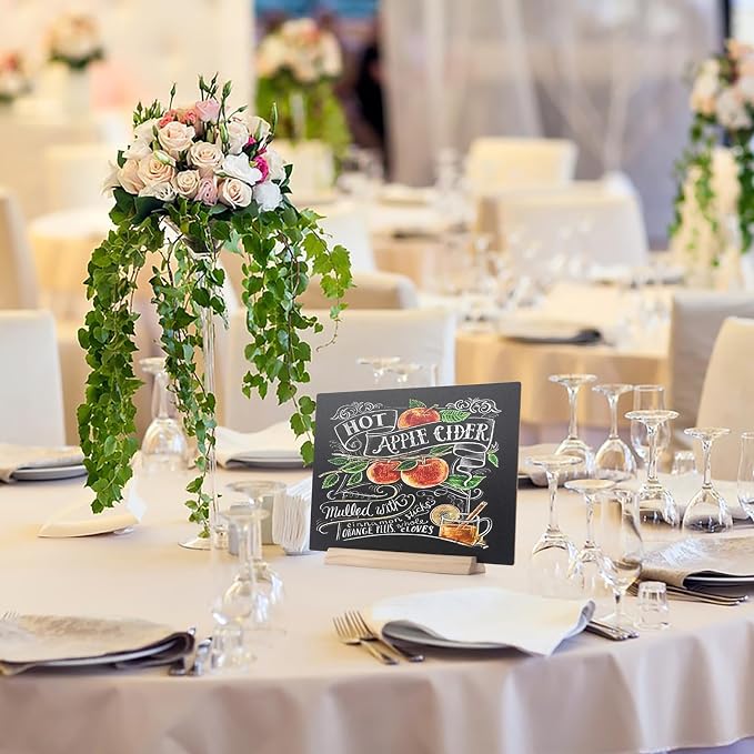 8 x12 Inch Tabletop Chalkboard Sign - Image 9