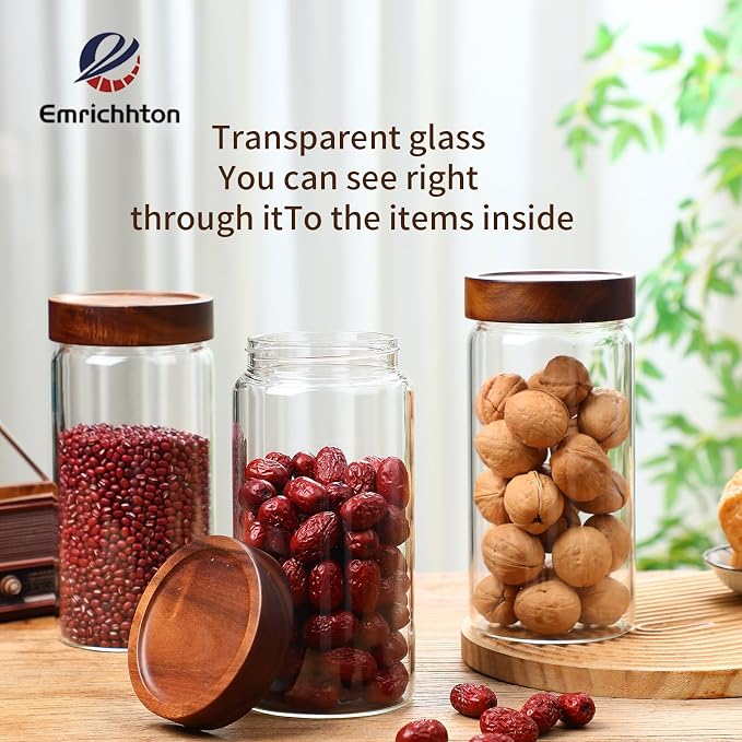 40.5 fl.oz -3 pack Glass Jars - Image 9