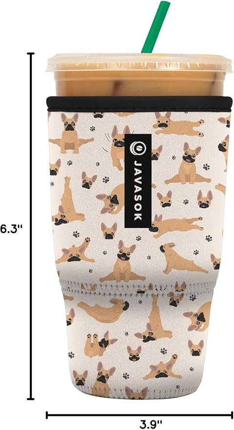Sok It JavaSok Iced Coffee & Cold Soda Insulated Neoprene Cup Sleeve - Image 6