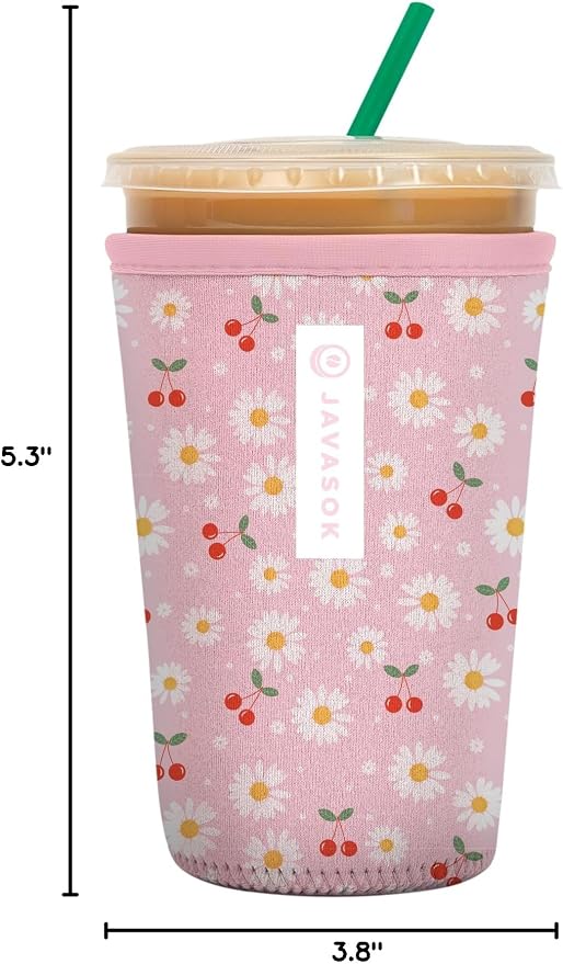 Sok It JavaSok Iced Coffee & Cold Soda Insulated Neoprene Cup Sleeve - Image 8