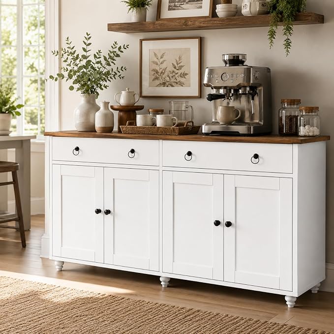4 EVER WINNER 55" Large Buffet Cabinet - Image 8