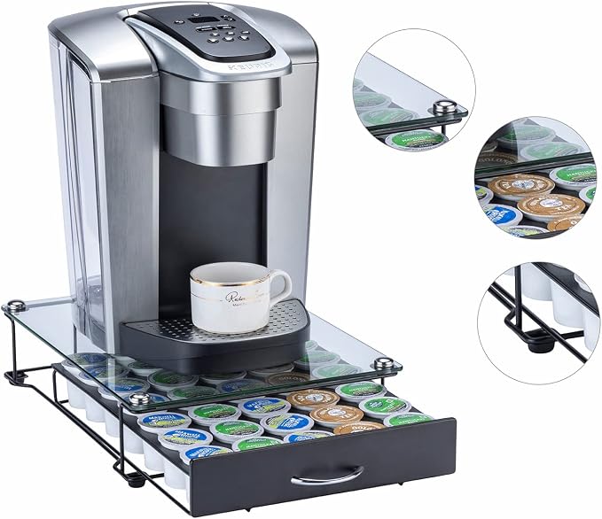 ZCDCP K Cup Holder Drawer, Coffee Pod Holder - Image 6