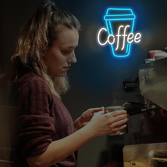 Coffee Neon Sign for Wall Decor Bright Led Neon Light for Business Sign Coffe - Image 6