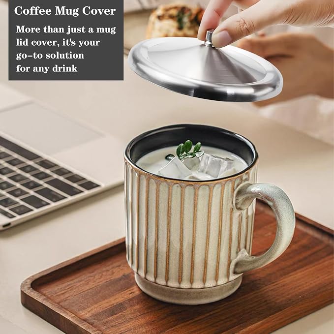 2Pcs Stainless Steel Seasoning Pot Cover, 5.5Inch Mini Pan Lid, Replacement - Image 9