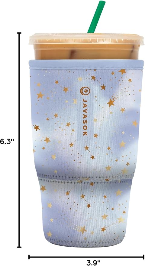 Sok It JavaSok Iced Coffee & Cold Soda Insulated Neoprene Cup Sleeve - Image 8