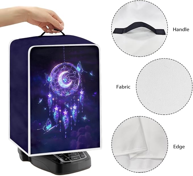 Coffee Machine Dust Cover Dreamy Starry Sky Print Waterproof Universal Barista - Image 5