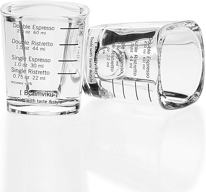 Espresso Shot Glass Liquid Heavy Sturdy Glass Shot Glasses Measuring cup Wine - Image 8