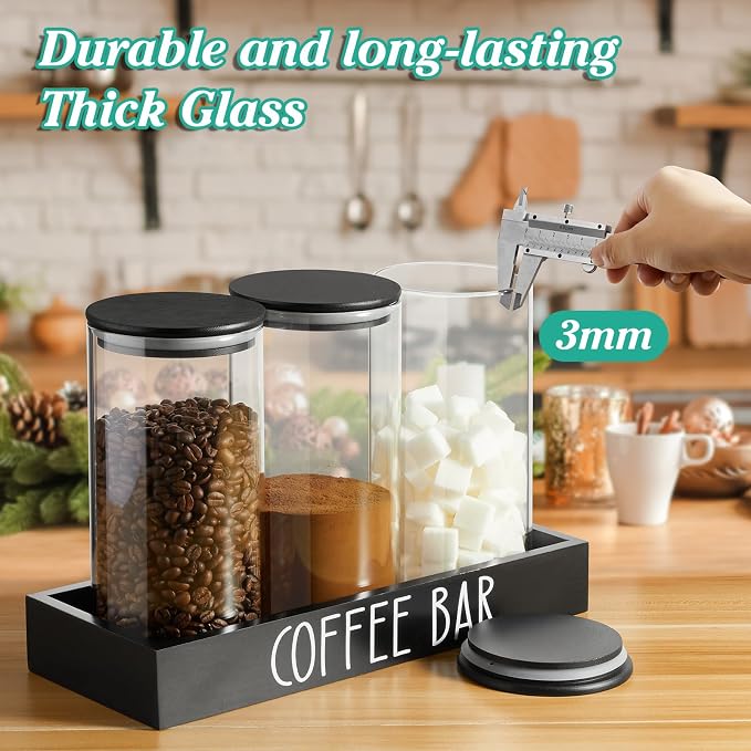 Glass Coffee Canister for Ground Coffee - Image 7