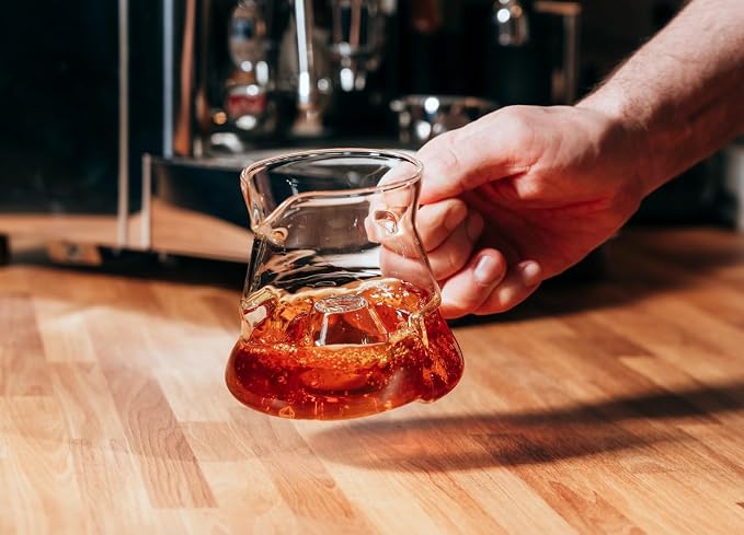 AVENSI WAVE - COFFEE - CYCLONE SMALL Sensory Carafe - Glass - 1 piece - Image 4