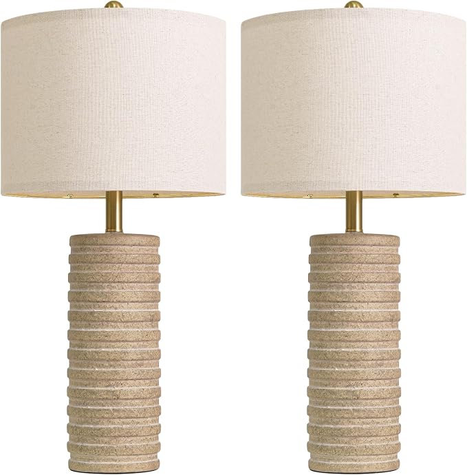 PoKat 27'' Farmhouse Table Lamps Set of 2 - Image 9