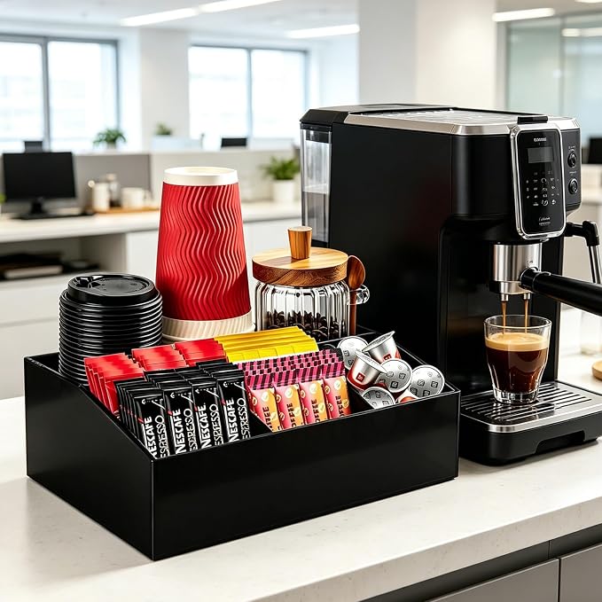 Coffee Station Organizer for Countertop - Image 7
