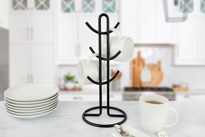 Spectrum Euro Modern Mug Stand for Coffee Cups Mugs Espresso Teacups Kitchen - Image 6