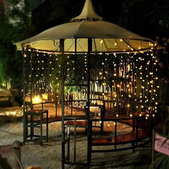 Globe USB String Lights, 20ft 40 LED Globe USB Powered Fairy Lights Warm White - Image 8