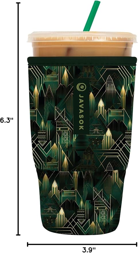 Sok It JavaSok Iced Coffee & Cold Soda Insulated Neoprene Cup Sleeve - Image 9