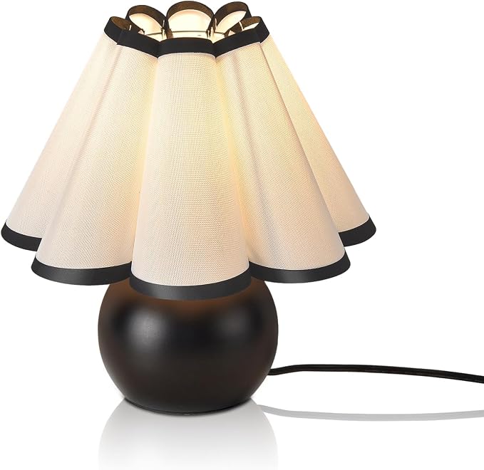 Matte Black Small Touch Control Table Lamp - Image 9