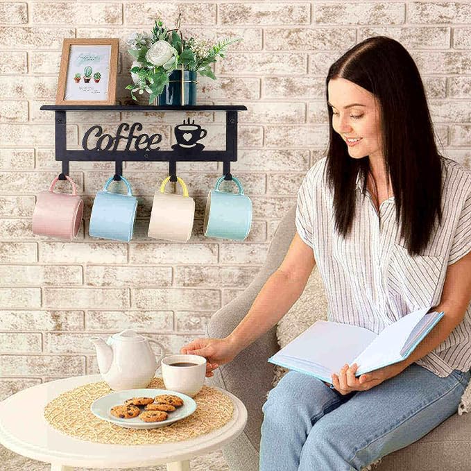 Wall Mounted Coffee Mug Holder, Mug Rack - Image 6