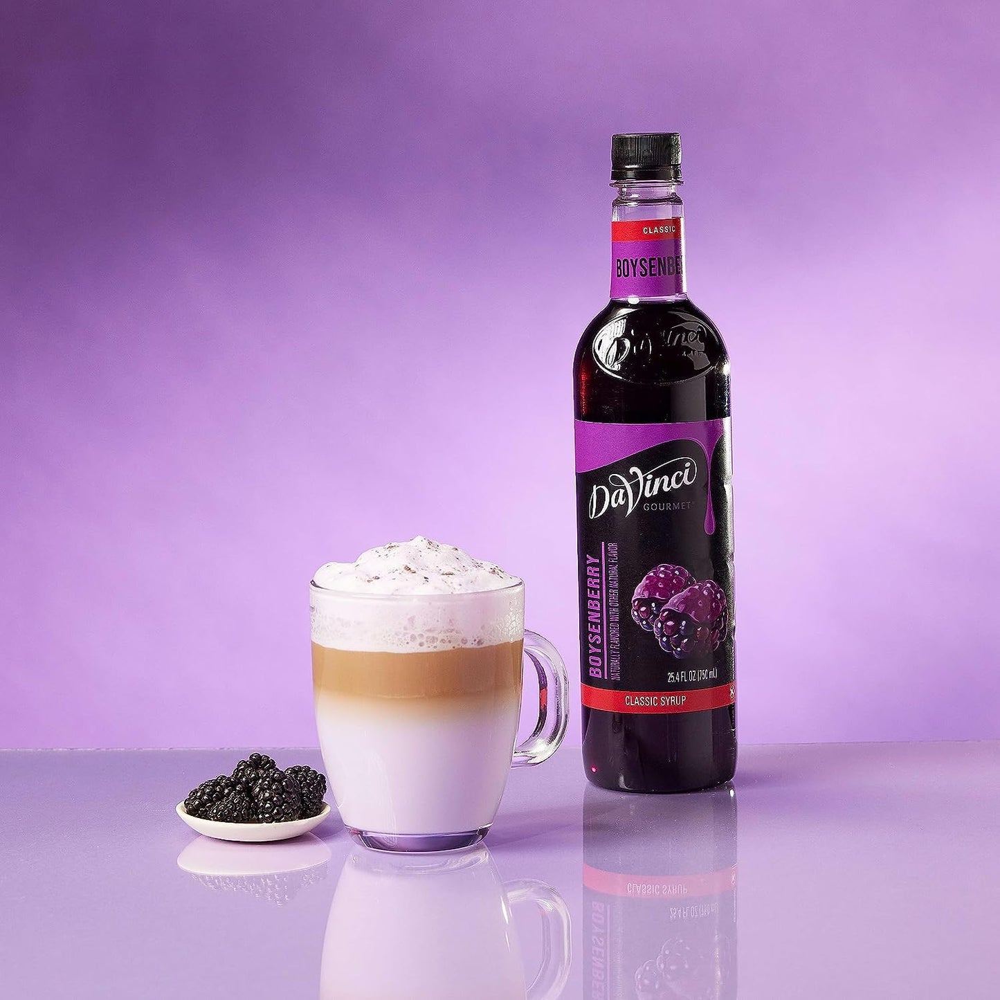 DaVinci Gourmet Boysenberry Syrup, 25.4 Fluid Ounces (Pack of 1)