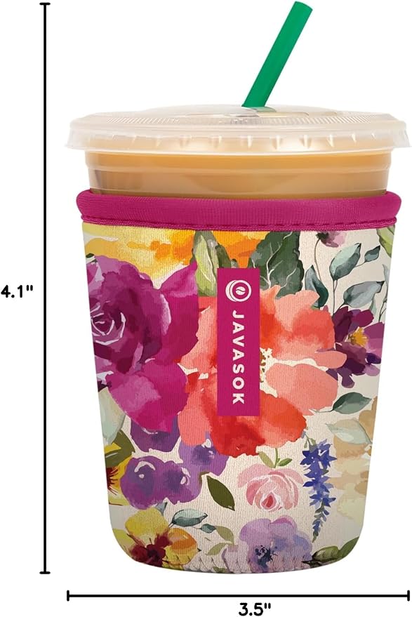 Sok It JavaSok Iced Coffee & Cold Soda Insulated Neoprene Cup Sleeve - Image 8
