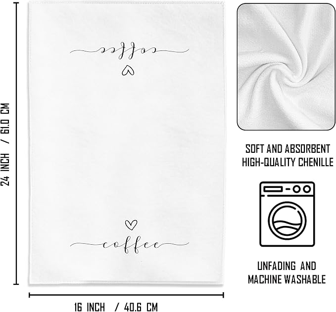WFSM Coffee Decor Kitchen Towels - Image 7